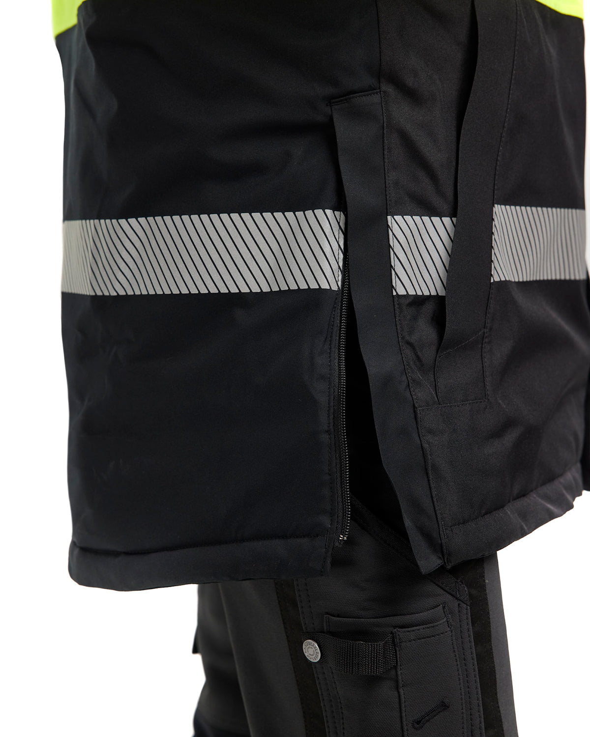 Blåkläder 4485 Warnschutz Winterparka Kl. 1 – schwarz/gelb