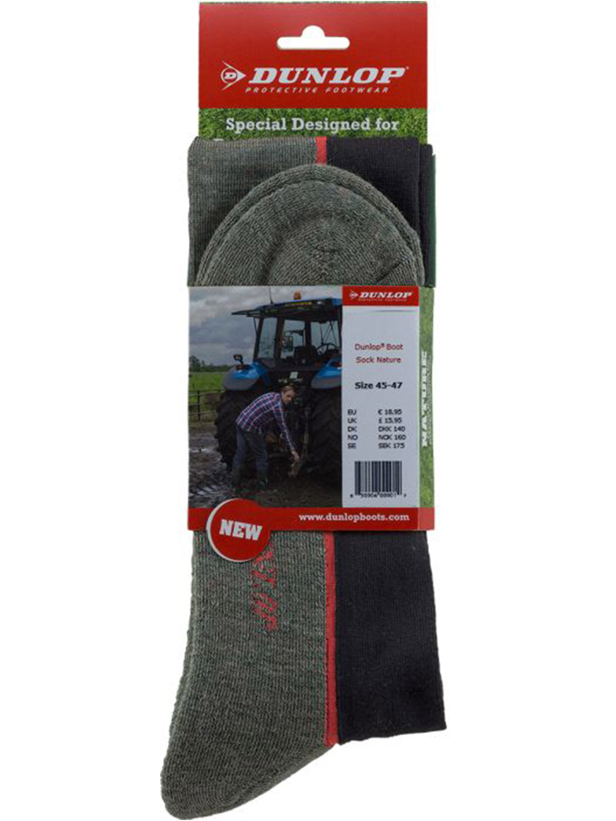 Dunlop Stiefelsocken Boot Sock Nature