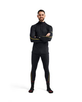 Blåkläder 4796 Flammschutz Unterhemd Half-Zip schwarz – schwarz