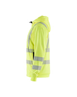 Blåkläder Kl. 3 3565 Warnschutz Kapuzen-Sweatjacke – gelb