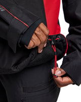 Blåkläder Damen 4972 Funktionsjacke – schwarz/rot