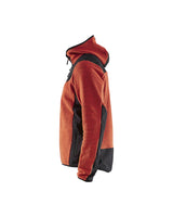 Blåkläder 5940 Strickjacke – rostrot/schwarz