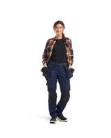 Blåkläder Damen Stretch 7170 Arbeitshose – dunkelmarine/schwarz