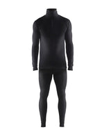 Blåkläder 1891 Unterhose Warm mit Merinowolle schwarz – schwarz