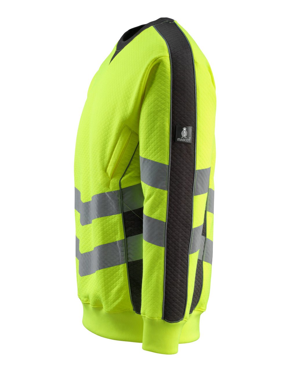 Mascot Wigton Safe Supreme Warn-Sweatshirt – gelb/schwarz