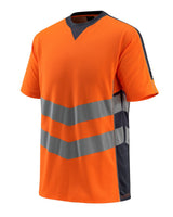Mascot Sandwell Safe Supreme Warn-T-Shirt – orange/schwarzblau