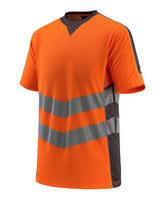 Mascot Sandwell Safe Supreme Warn-T-Shirt – orange/dunkelanthrazit