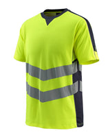 Mascot Sandwell Safe Supreme Warn-T-Shirt – gelb/schwarzblau
