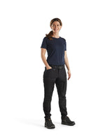 Blåkläder Damen 3479 T-Shirt – dunkelmarine/schwarz