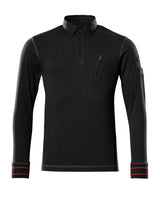 Mascot IOS Frontline Polo-Sweatshirt – schwarz