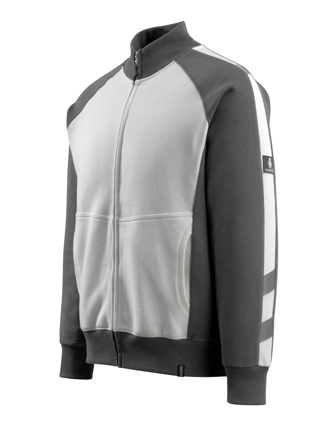 Mascot Amberg Unique Sweatjacke – weiß/anthrazit