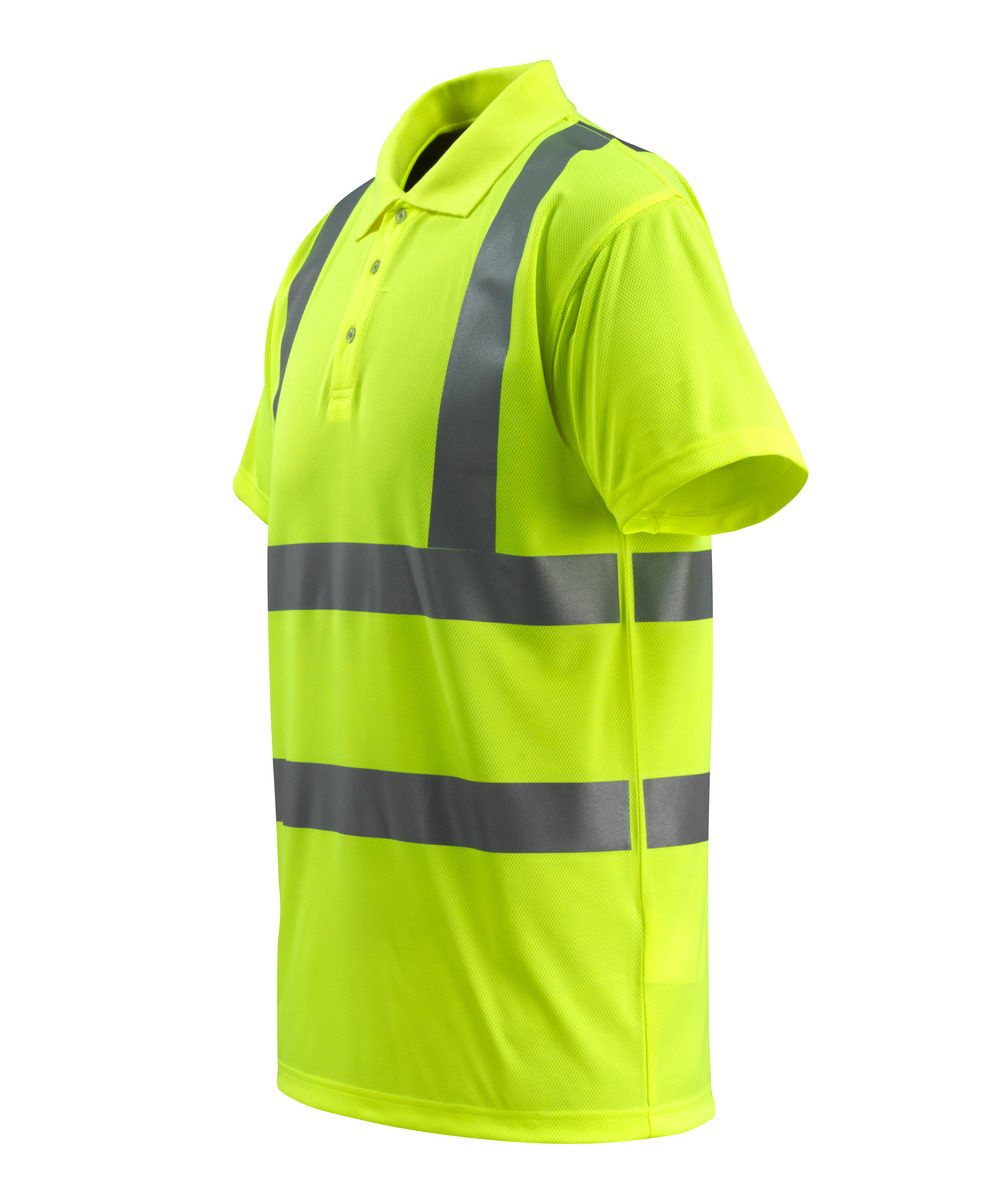 Mascot Bowen Safe Light Warnschutz Polo-Shirt – flourgelb
