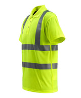 Mascot Bowen Safe Light Warnschutz Polo-Shirt – flourgelb