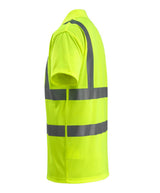 Mascot Bowen Safe Light Warnschutz Polo-Shirt – flourgelb