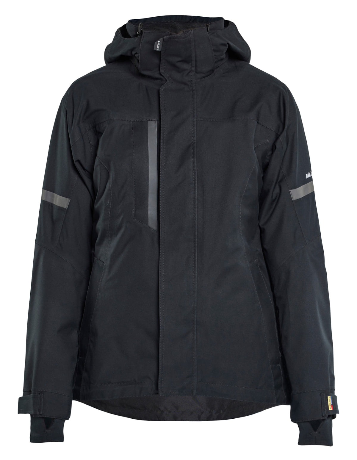 Blåkläder Damen 4908 Regenjacke schwarz – schwarz
