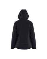 Blåkläder Damen Softshell Winterjacke – schwarz/rot