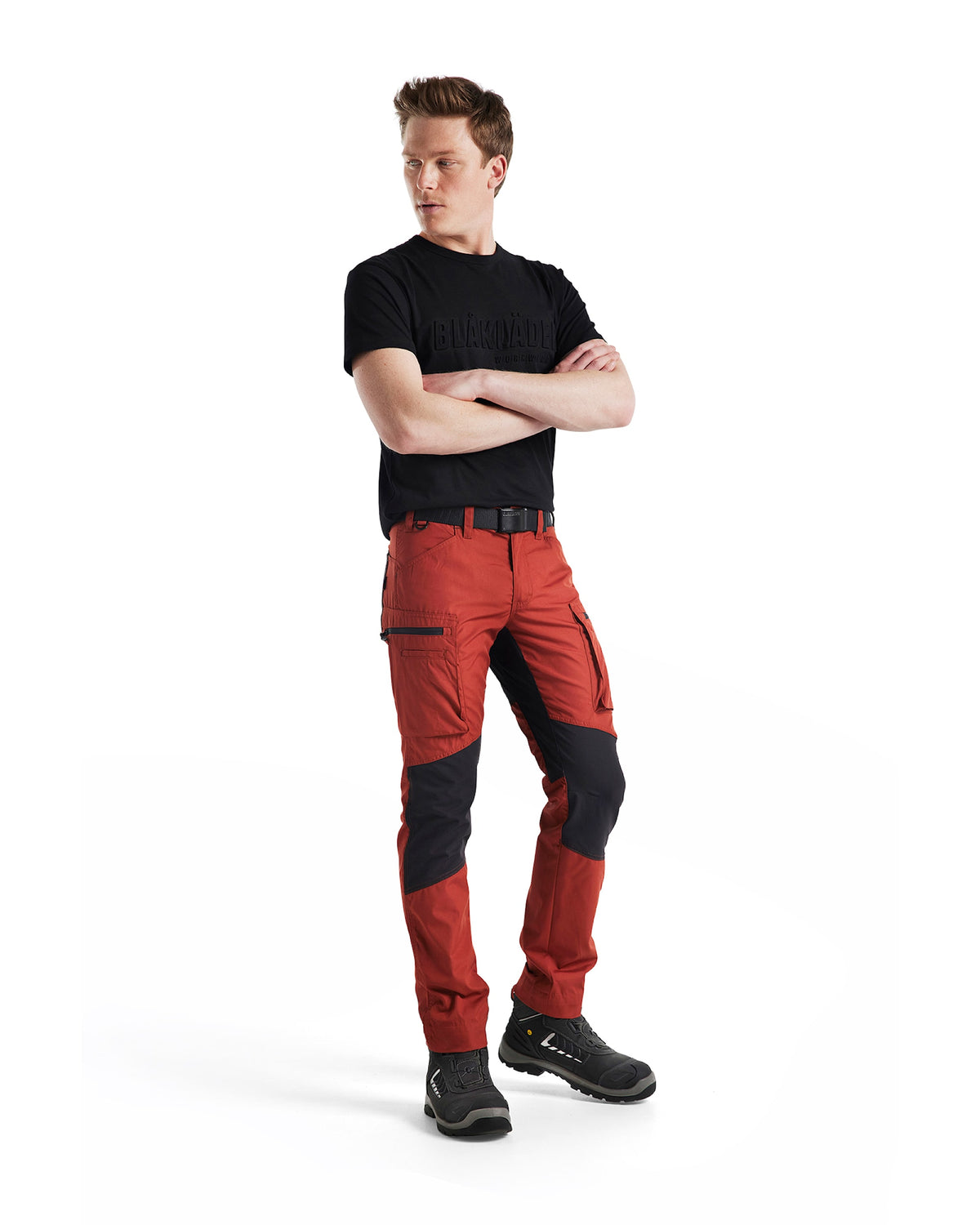 Blåkläder 1459 Service Arbeitshose – rostrot/schwarz