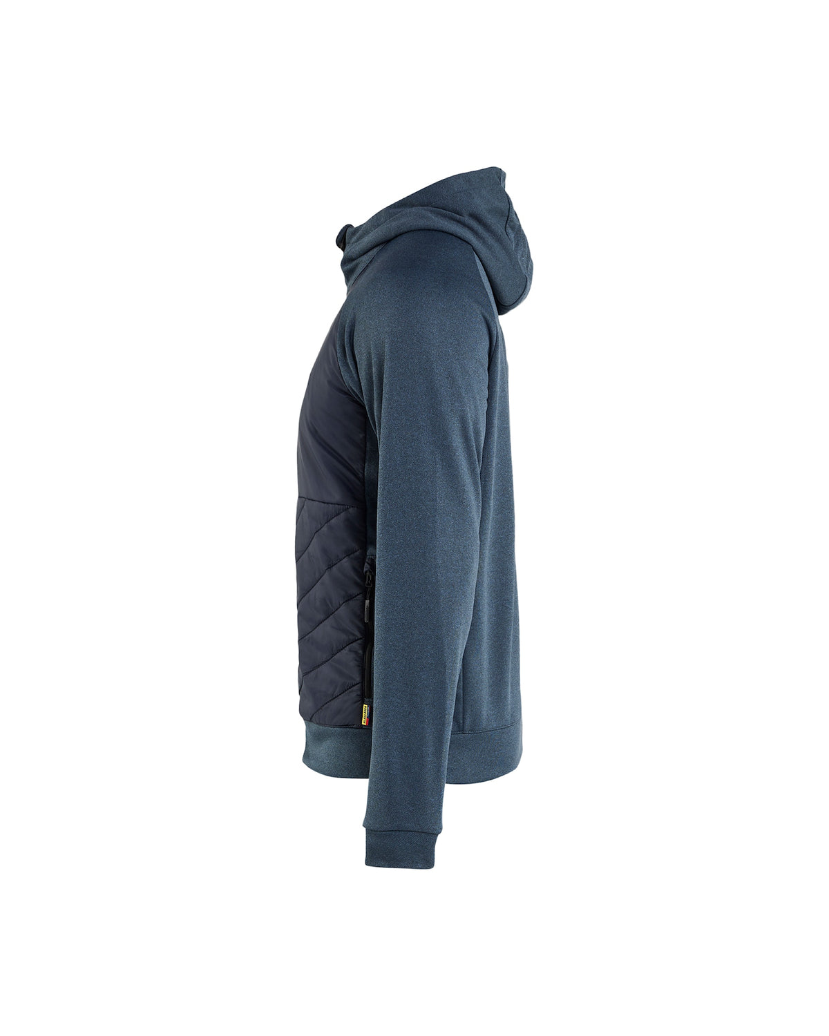 Blåkläder 3463 Hybrid Kapuzen-Sweatjacke – taubenblau/dunkelmarine