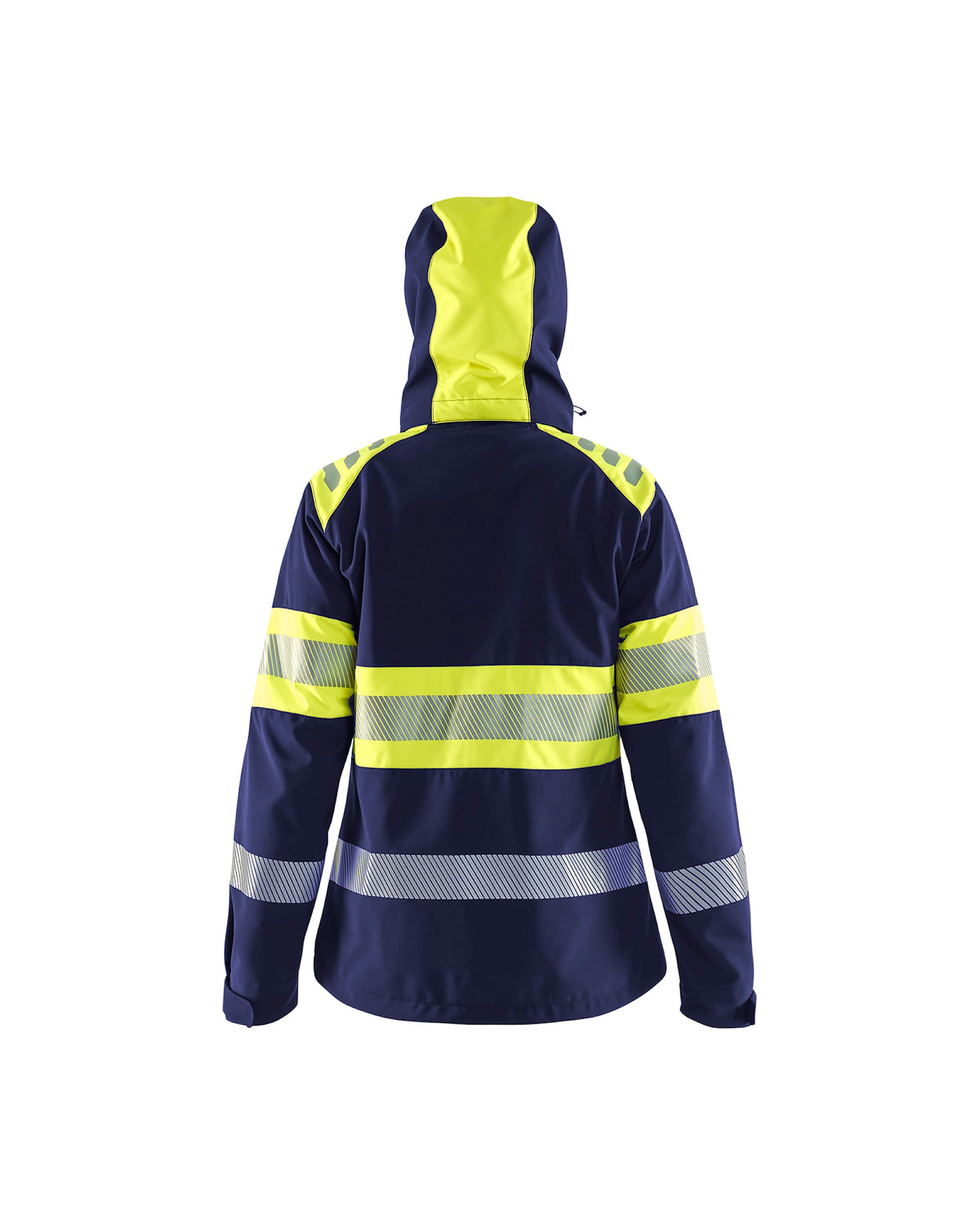 Blåkläder Damen Kl1 4404 Warnschutz Softshelljacke – marine/gelb