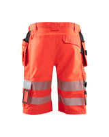 Blåkläder 1586 Warnschutz Stretch Handwerkershorts – rot