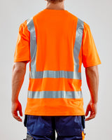 Blåkläder mit UV-Schutz 3380 Warnschutz T-Shirt – orange