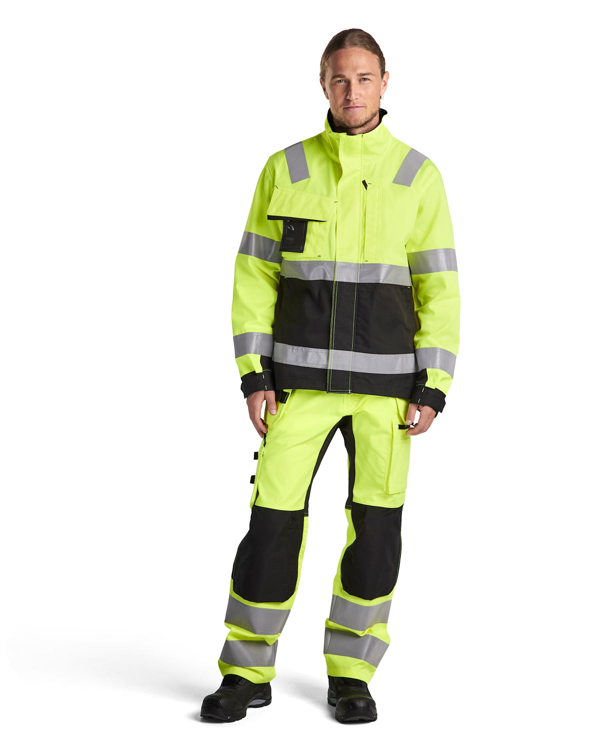 Blåkläder 4064 Warnschutz Bundjacke – gelb/schwarz