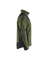 Blåkläder 5942 Strickjacke – herbstgrün/schwarz