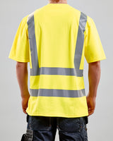 Blåkläder mit UV-Schutz 3380 Warnschutz T-Shirt – gelb