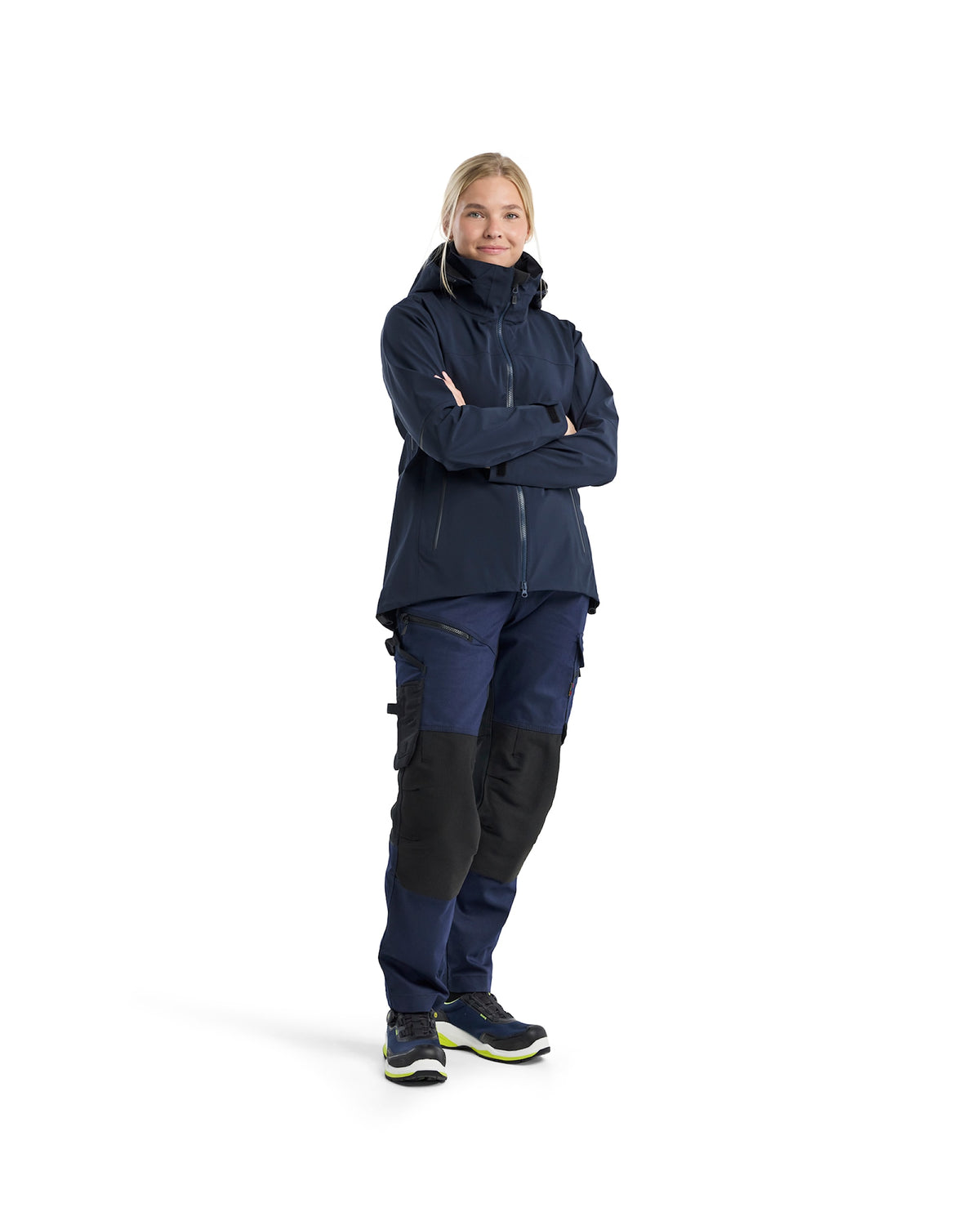 Blåkläder Damen Striker Shelljacke – dunkelmarine