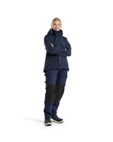 Blåkläder Damen Striker Shelljacke – dunkelmarine