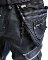 Blåkläder 1990 Handwerker Stretch-Jeans X1900 – marine/schwarz
