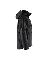 Blåkläder 4484 Stretch Winterjacke – schwarz/rot
