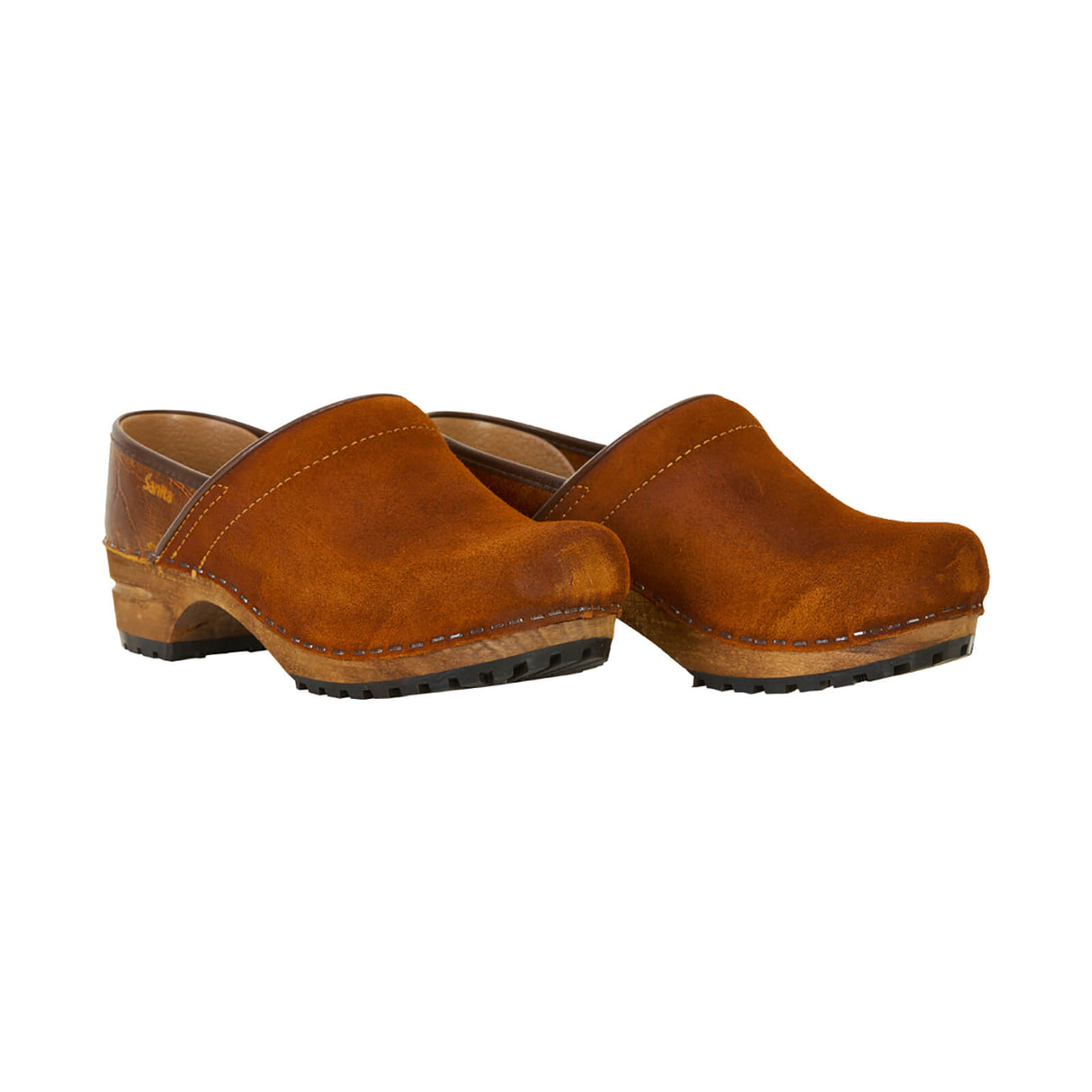 Sanita Wood-Nanna Closed Clog