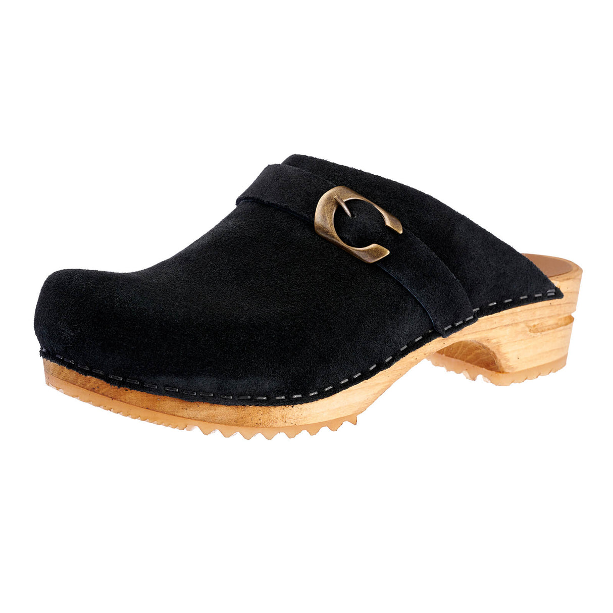 Sanita Wood-Hedi Open Clog