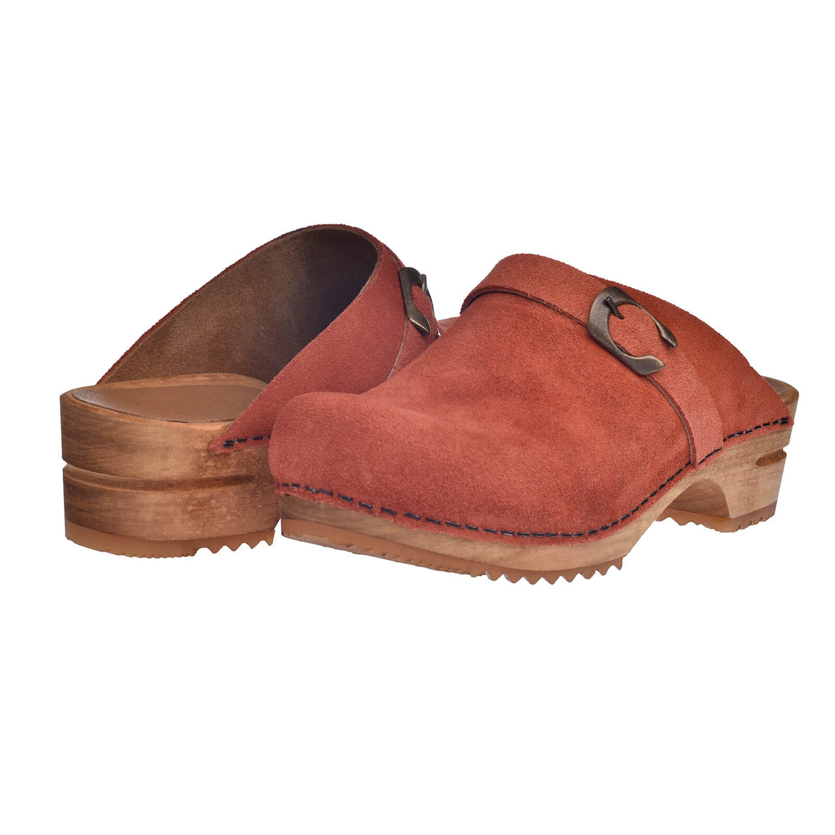Sanita Wood-Hedi Open Clog