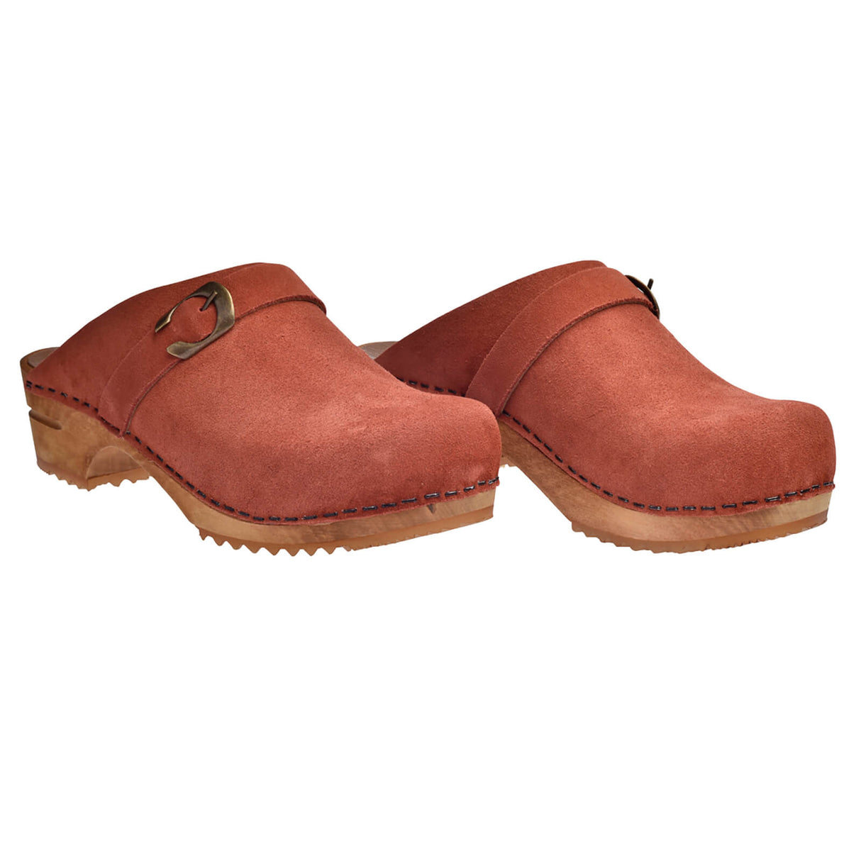 Sanita Wood-Hedi Open Clog