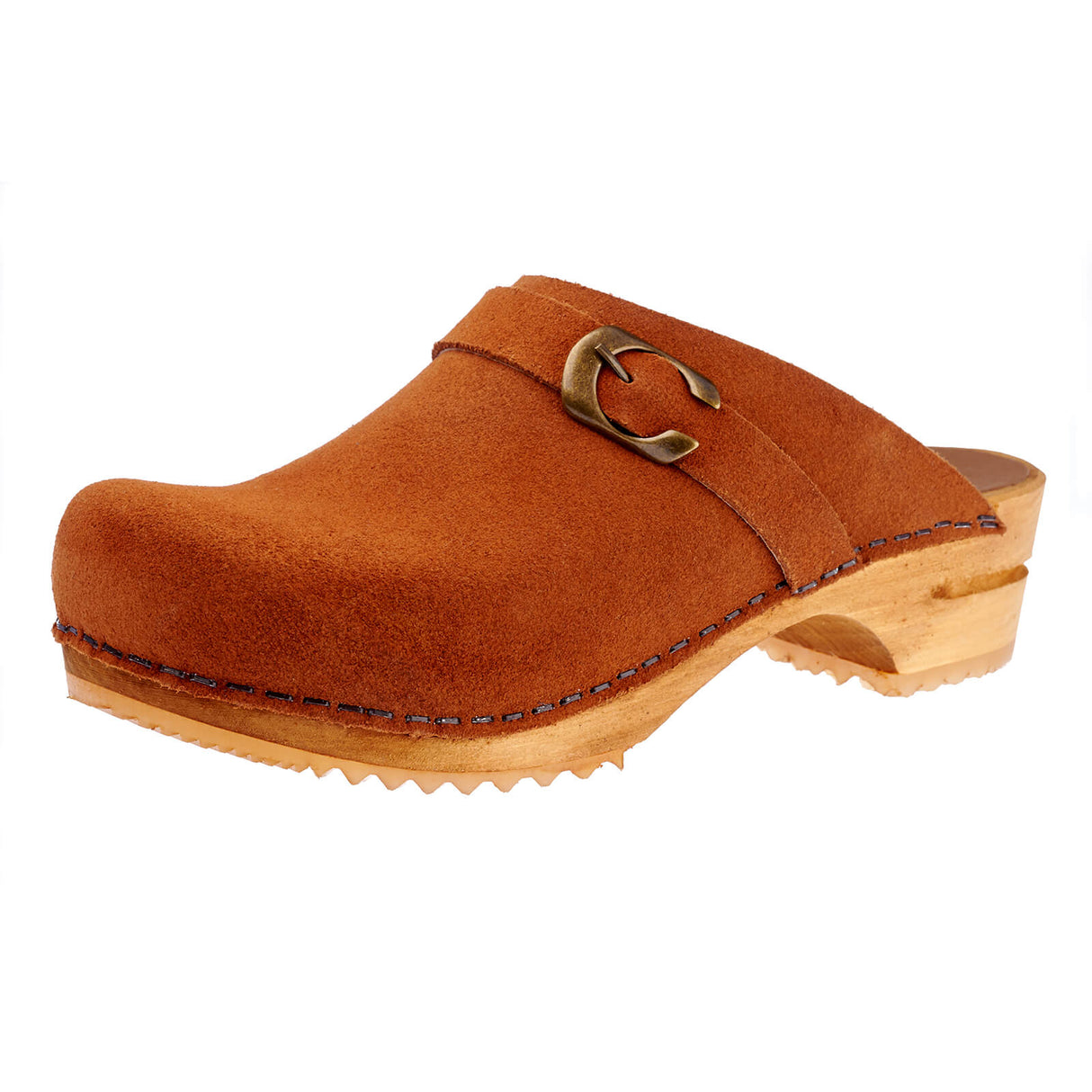 Sanita Wood-Hedi Open Clog