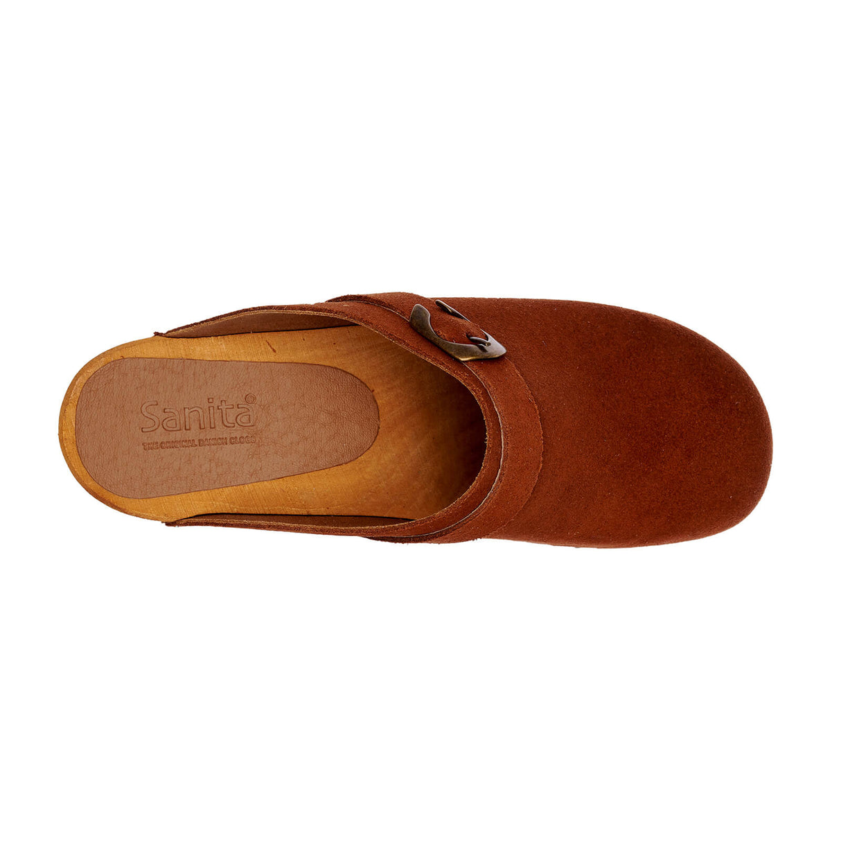 Sanita Wood-Hedi Open Clog