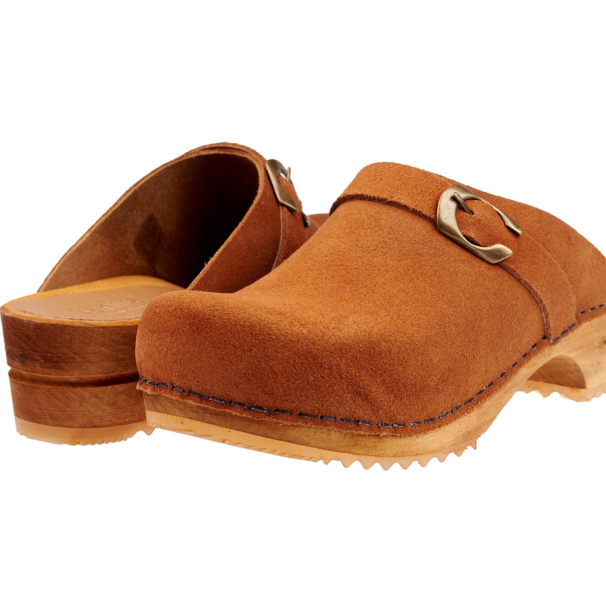 Sanita Wood-Hedi Open Clog