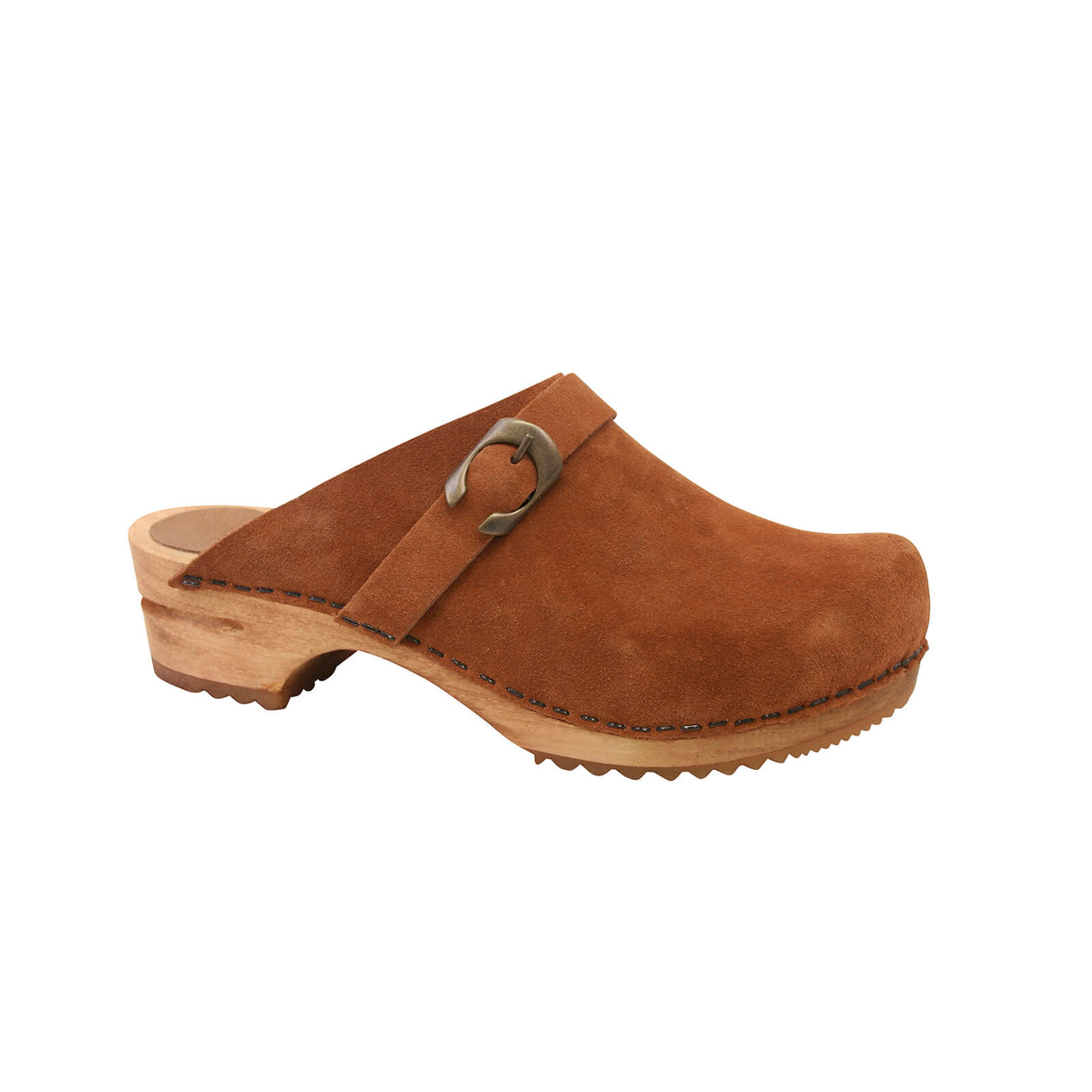 Sanita Wood-Hedi Open Clog
