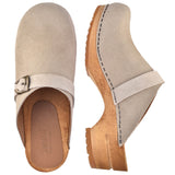 Sanita Wood-Hedi Open Clog