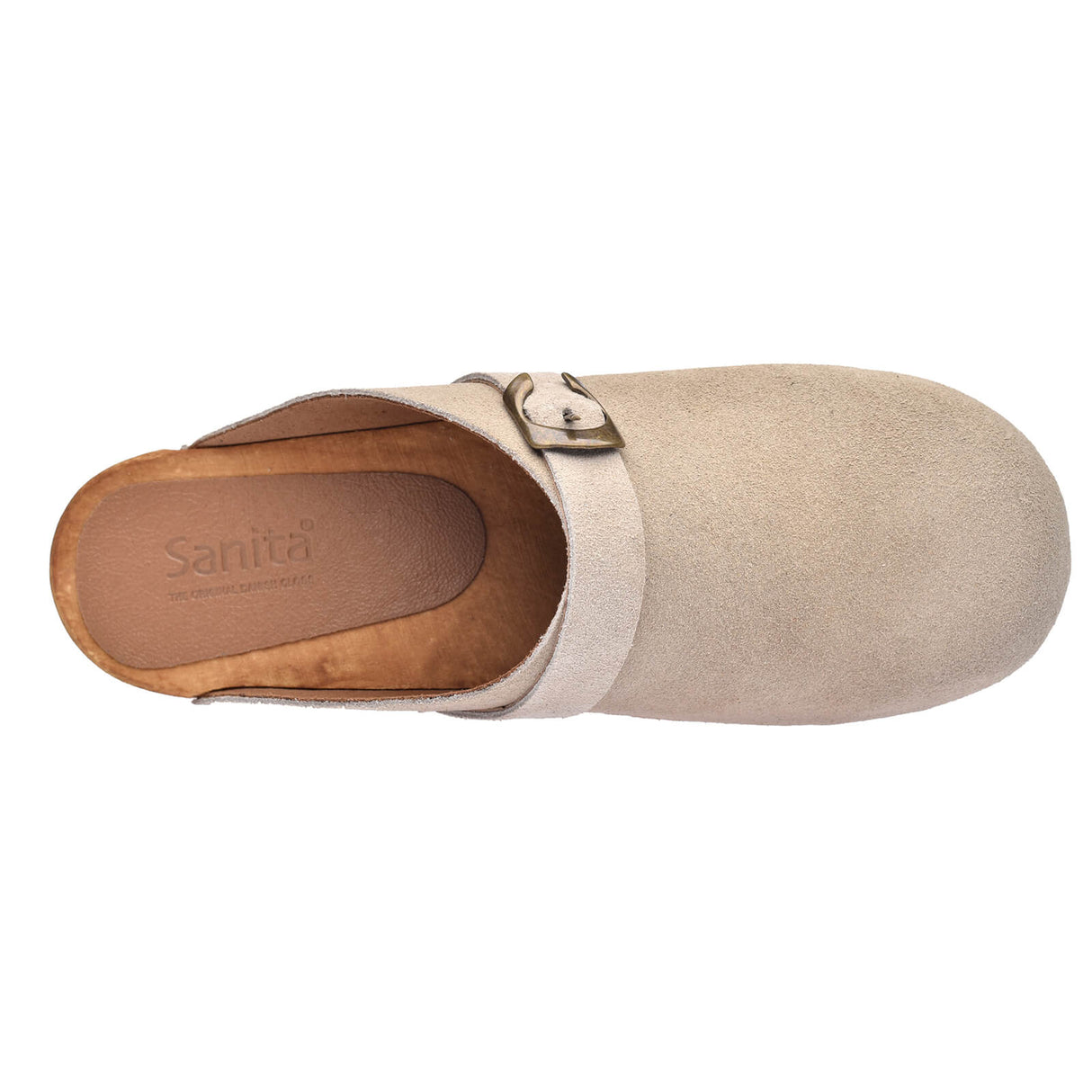 Sanita Wood-Hedi Open Clog