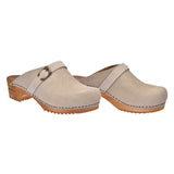 Sanita Wood-Hedi Open Clog