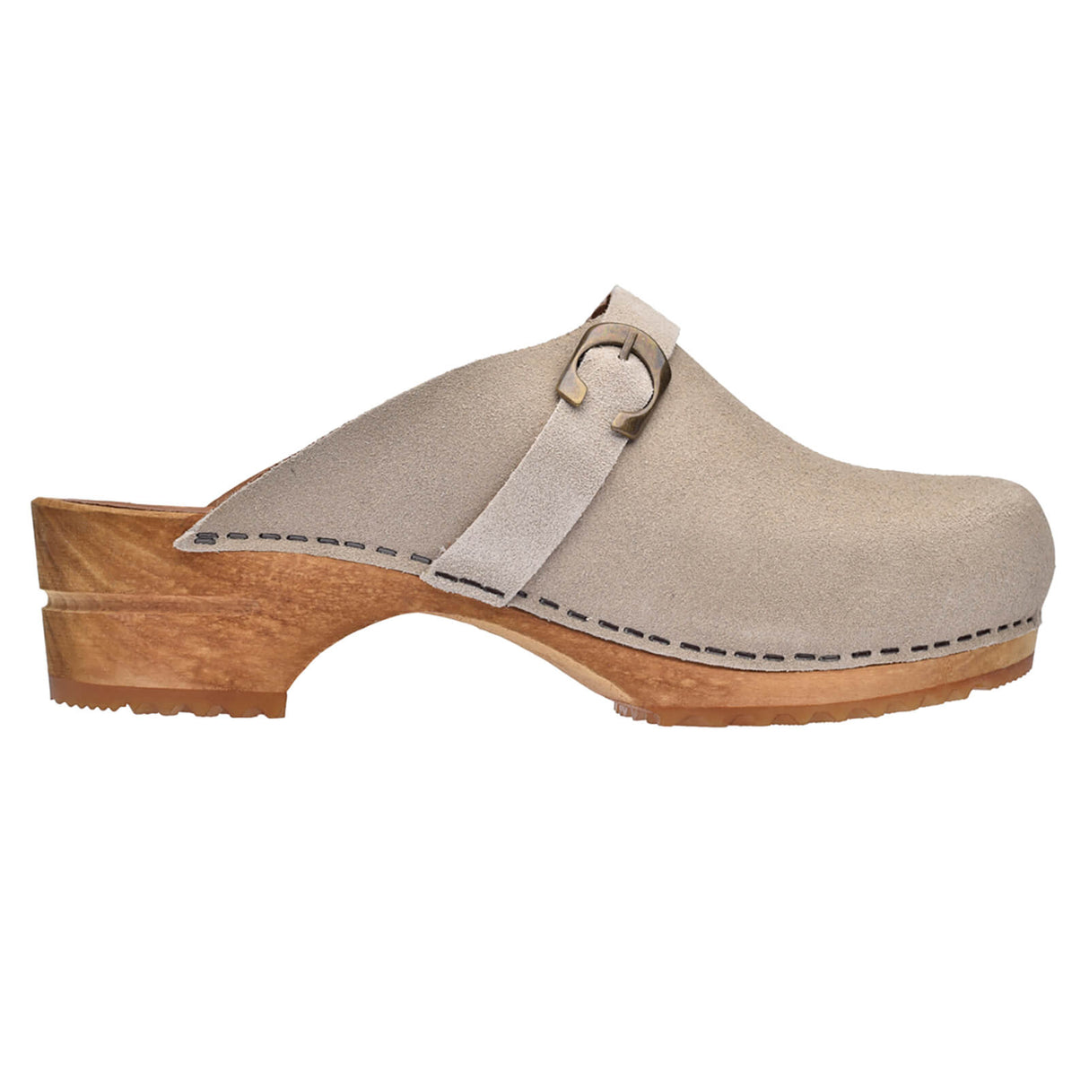 Sanita Wood-Hedi Open Clog