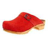 Sanita Wood-Hedi Open Clog