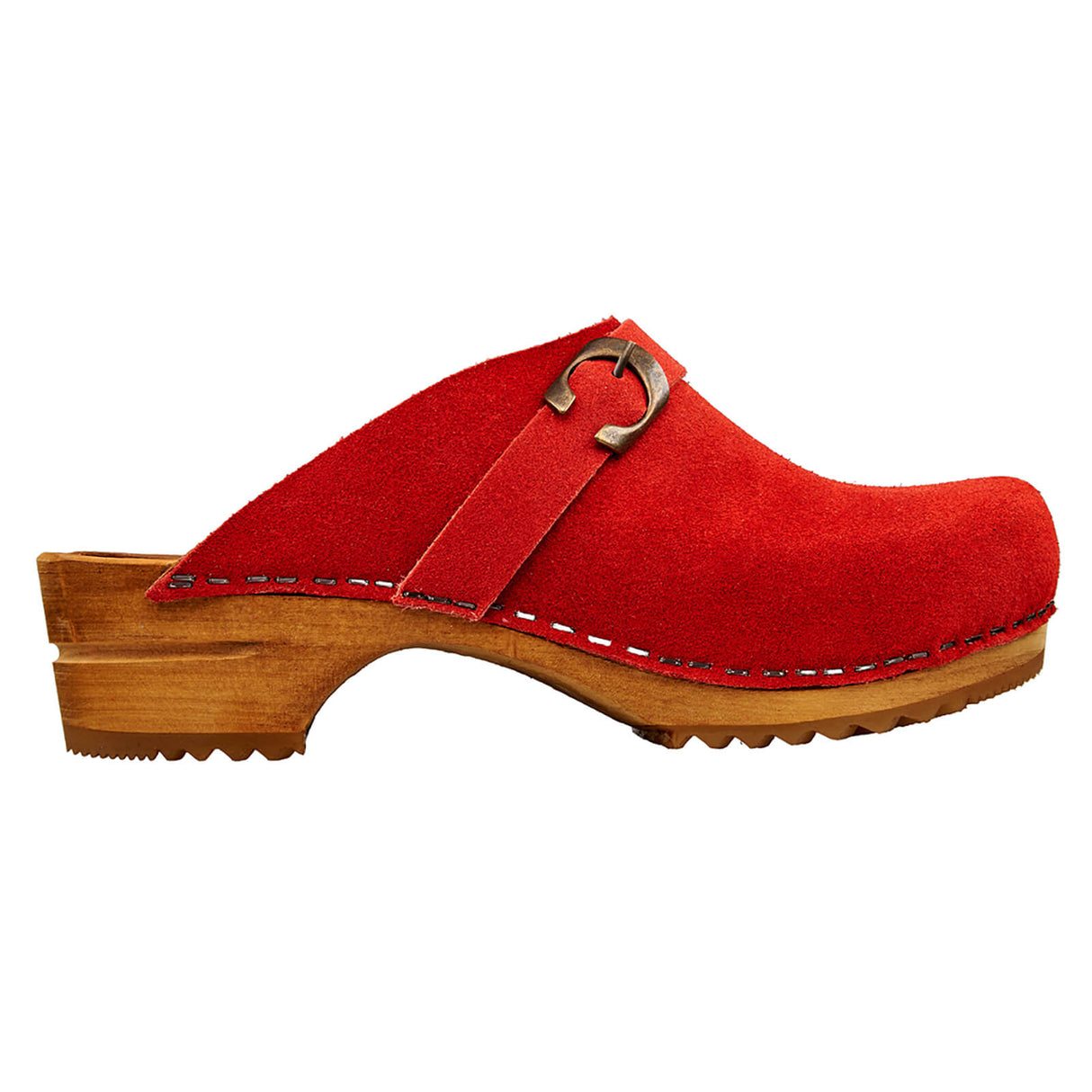 Sanita Wood-Hedi Open Clog