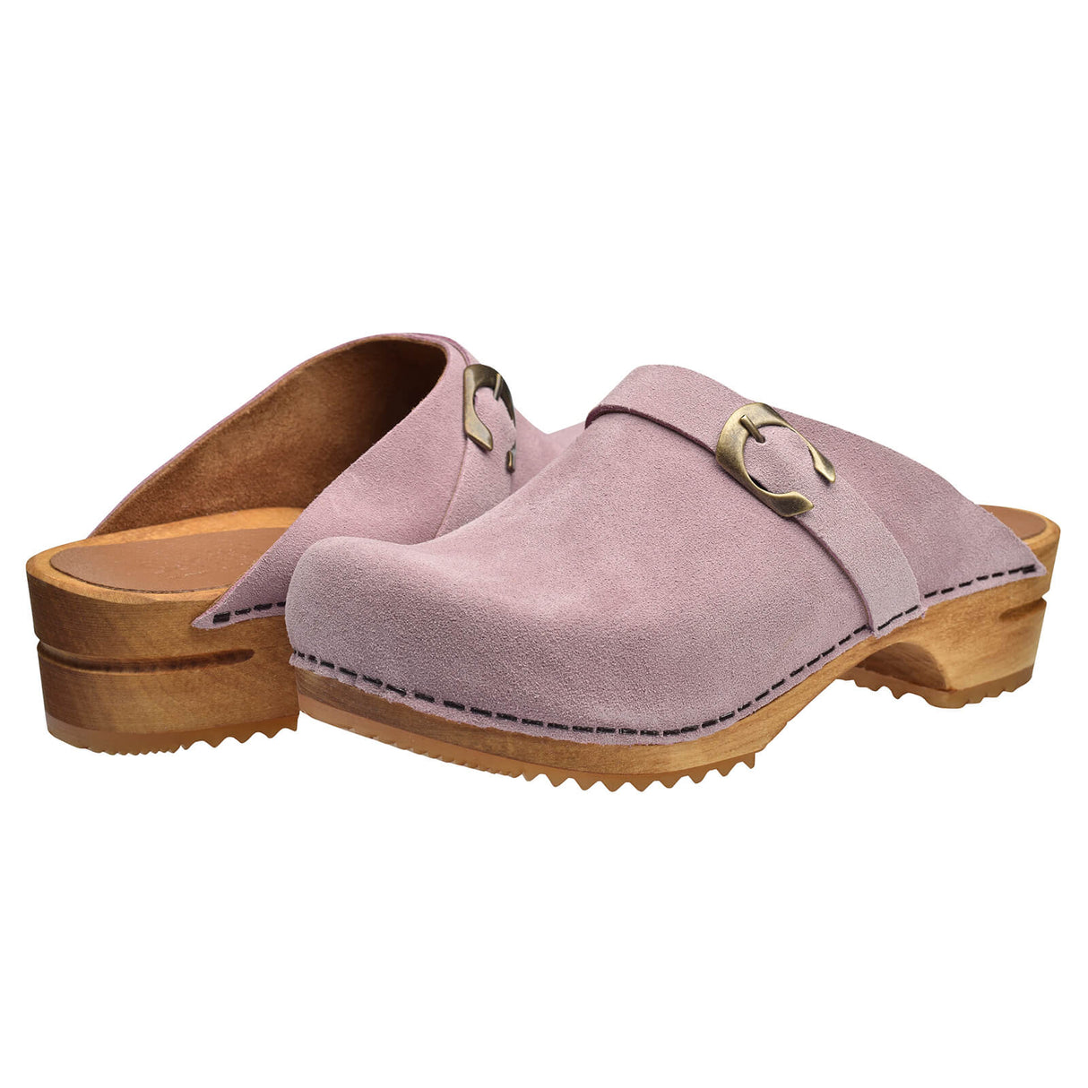 Sanita Wood-Hedi Open Clog