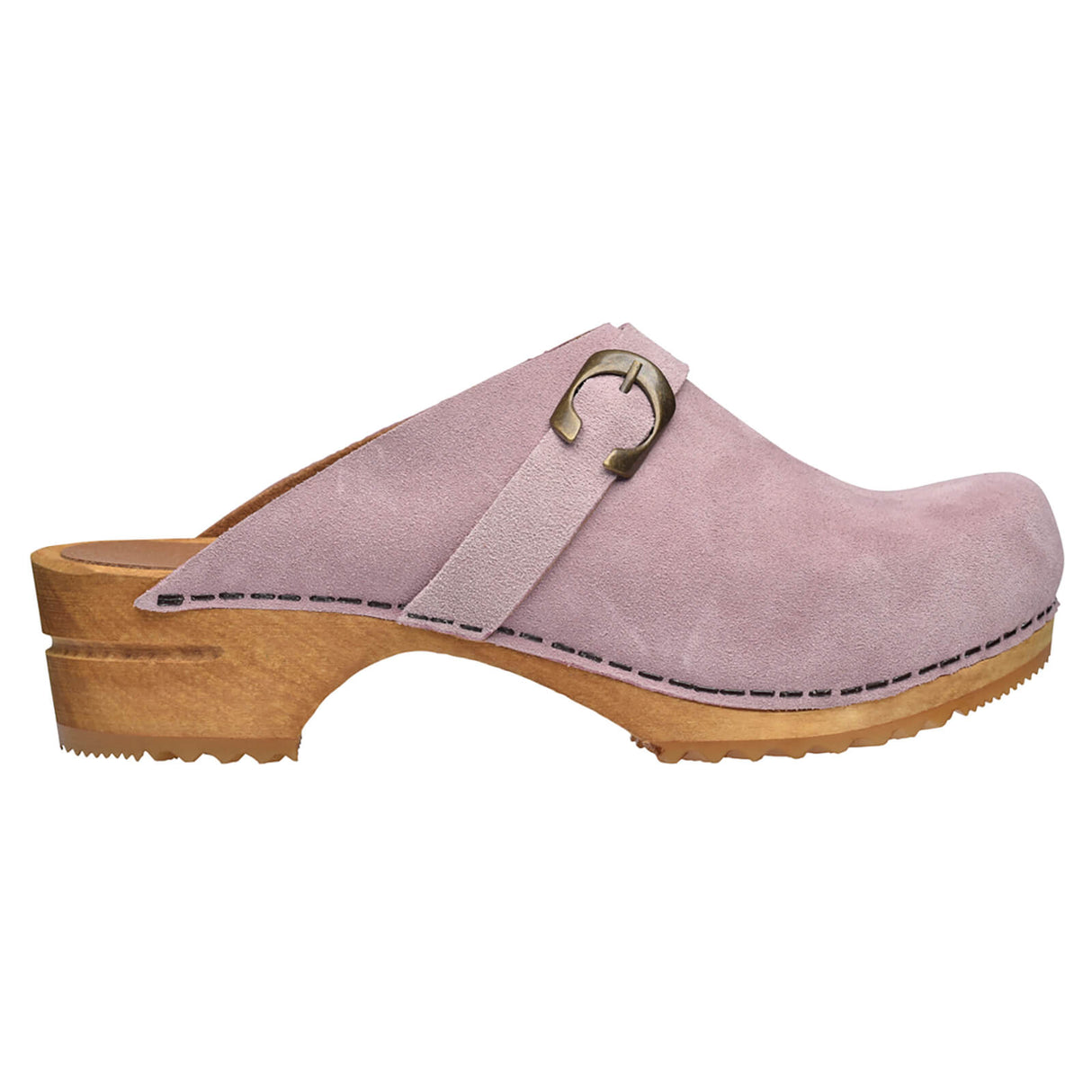 Sanita Wood-Hedi Open Clog