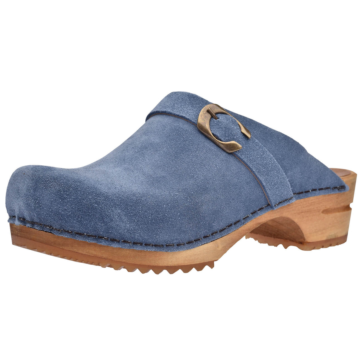 Sanita Wood-Hedi Open Clog