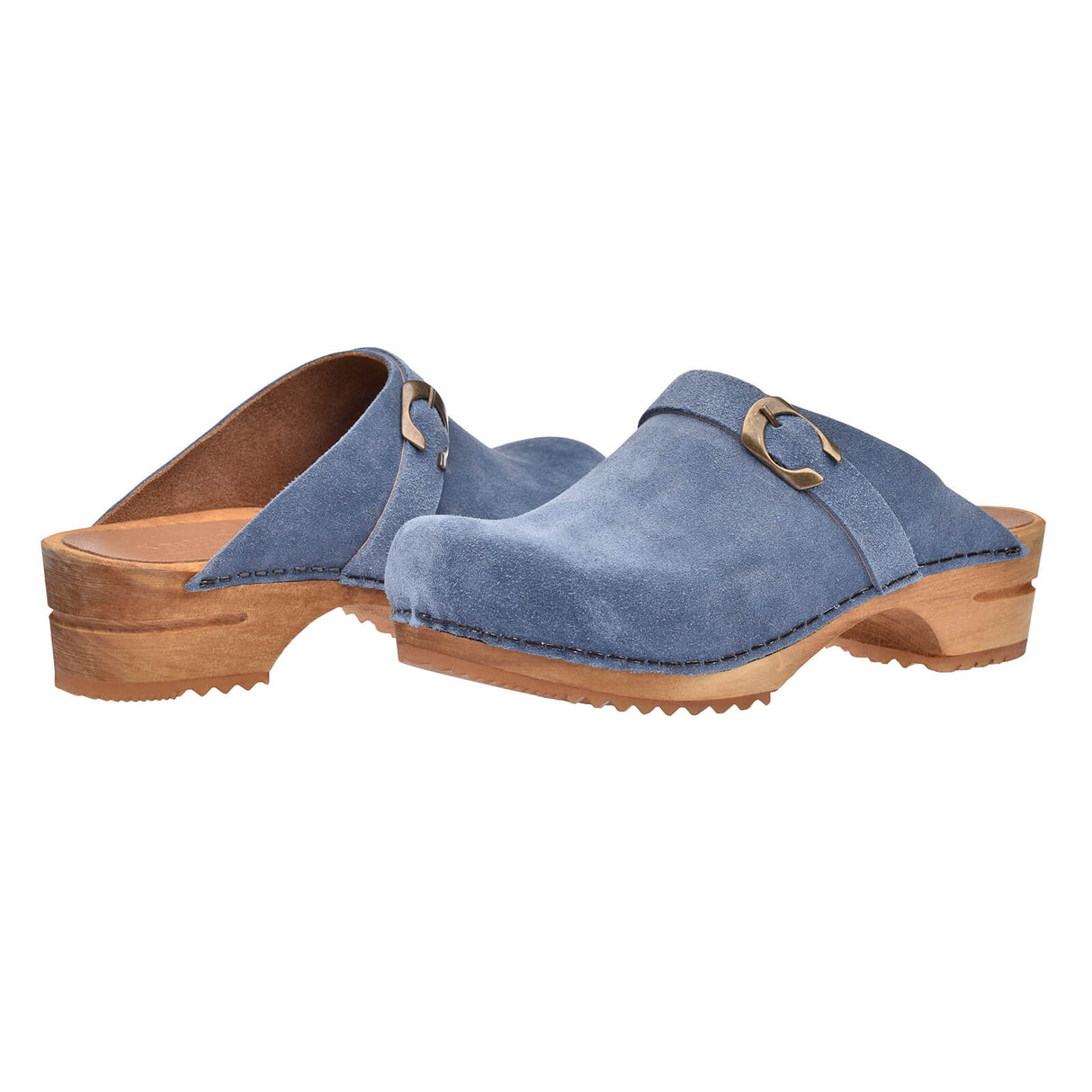Sanita Wood-Hedi Open Clog